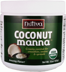 Nutiva Organic Coconut Manna Coconut Cream Spread 15 oz. tub
