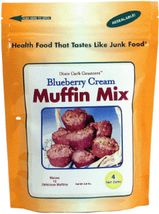 Blueberry Cream Muffin Mix by Dixie Carb Counters