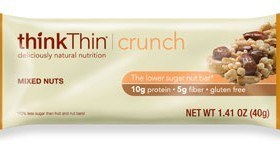 Think Thin Mixed Nuts Crunch Bar