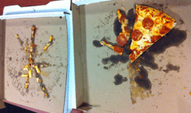 A typical conference lunch not safe for a diabetic