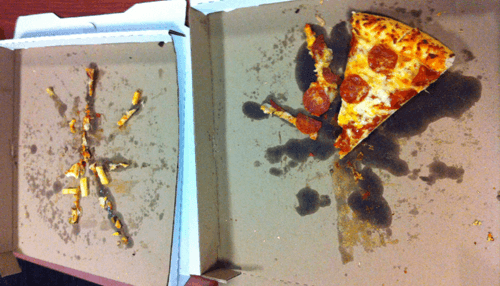 A typical conference lunch not safe for a diabetic