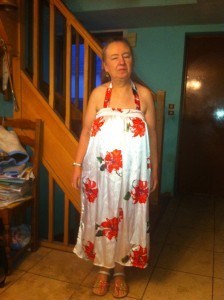 Anne slimmer Anne After - in the same, but better fitting, dress!