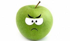 Angry apple Angry apple