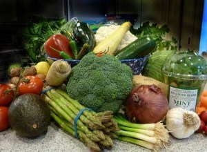 Vegetable bounty abounds in low carb budget cooking.