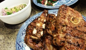 Cooked Lamb Chops Cooked Lamb Chops