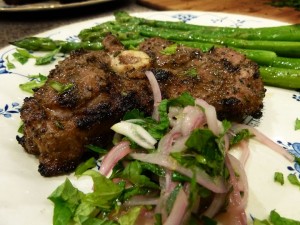 Grilled Mediterranean lamb chops Grilled Mediterranean lamb chops