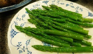 Asparagus in Ghee Asparagus in Ghee.