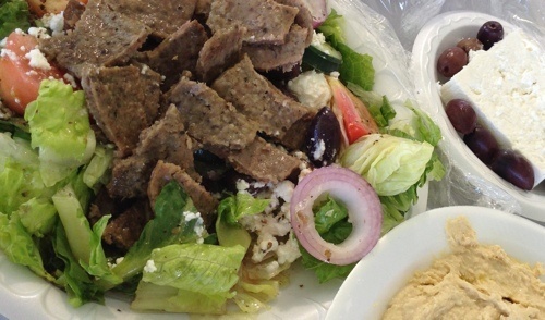Andrew's Low Carb Greek Meal