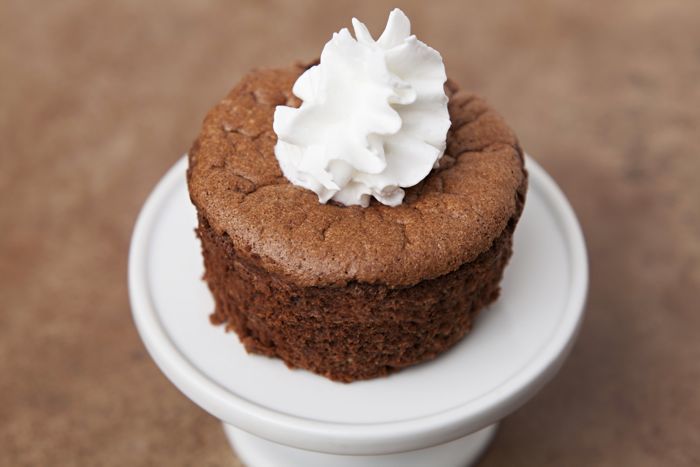 Choco-Peanut Flourless Cakes