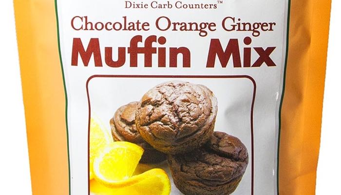 Dixie Carb Counters Chocolate Orange Ginger Muffin Mix