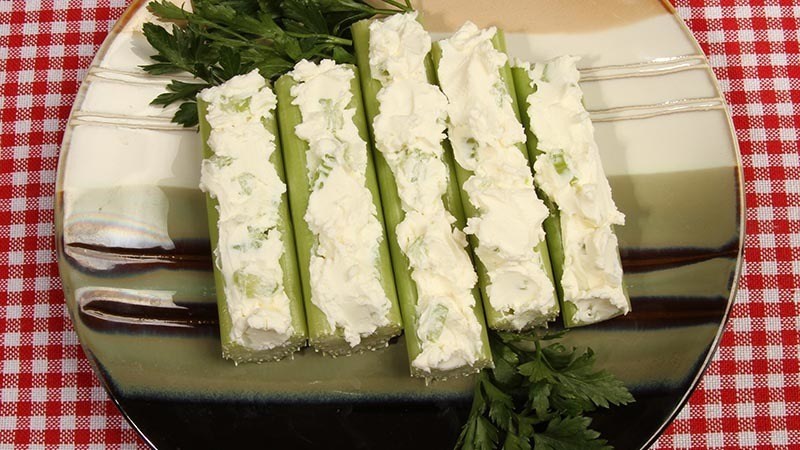 Fat Fast Cream Cheese Stuffed Celery