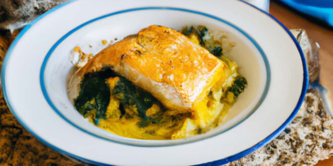 Low-Carb Fish Florentine Recipe