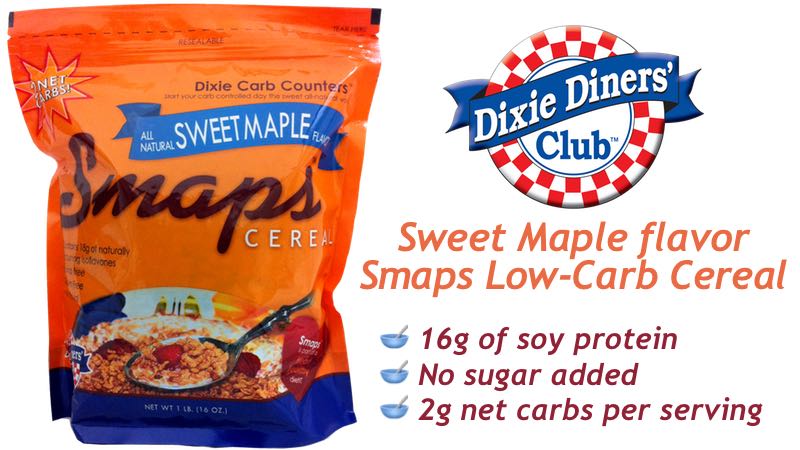 Dixe Carb Counters Smaps Low-Carb Cereal