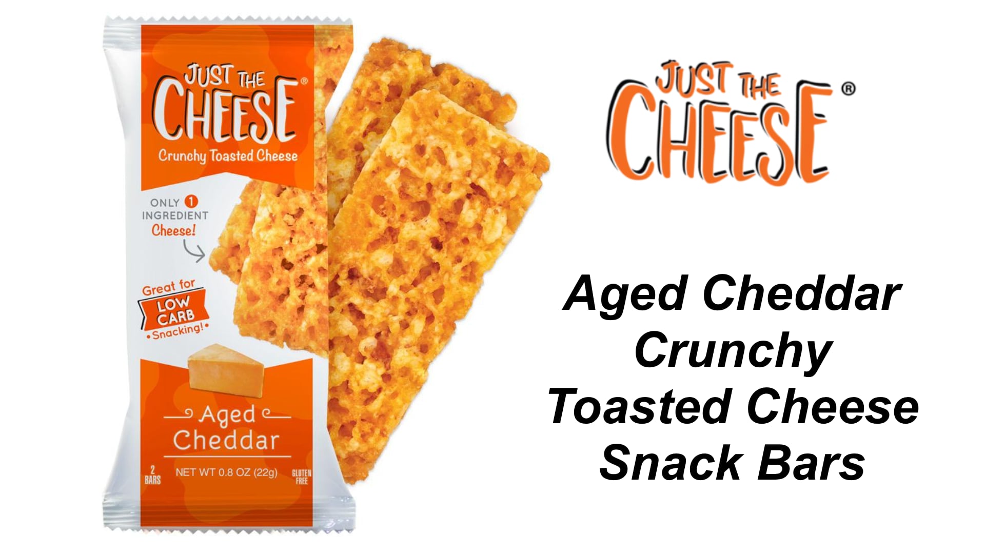 Just the Cheese Aged Cheddar Bars-Packages-With-Bars-Aged-Cheddar Snack Bars