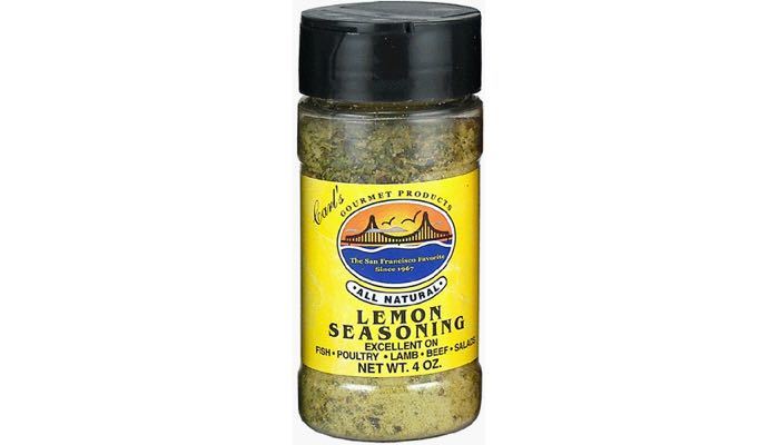 Carl's Gourmet All Natural Lemon Seasoning and Meat Rub