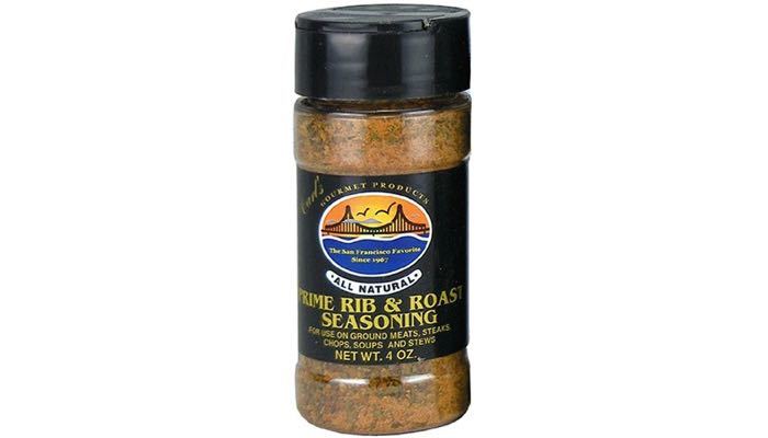 Carl's Gourmet All Natural Prime Rib and Roast Seasoning and Meat Rub