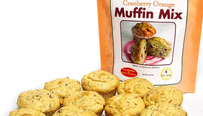 Dixie Carb Counters Cranberry Orange Muffin Mix