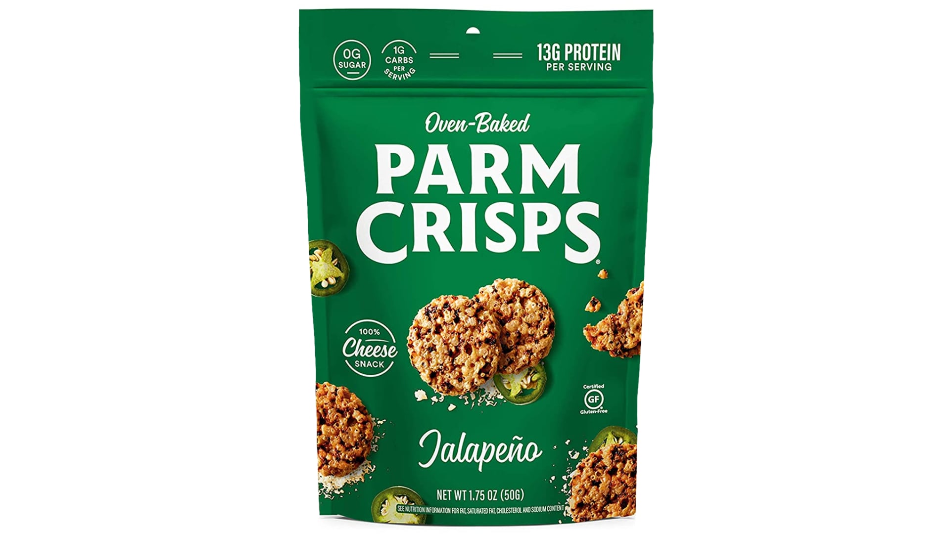 Jalapeno Oven-Baked ParmCrisps 1.75 oz