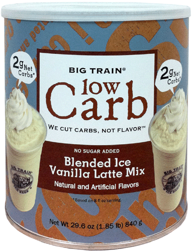 Big Train Low Carb Vanilla Latte Tub