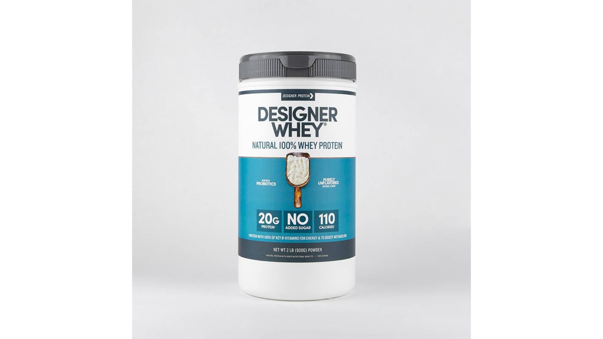 Designer Whey Purely Unflavored 2lb