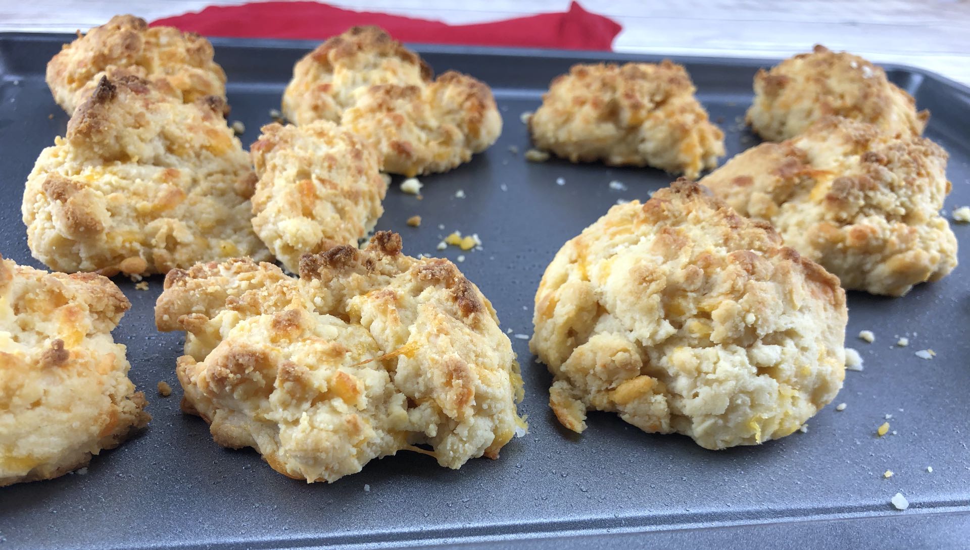 Low Carb Cheddar Cheese Biscuits Recipe with CarbQuik