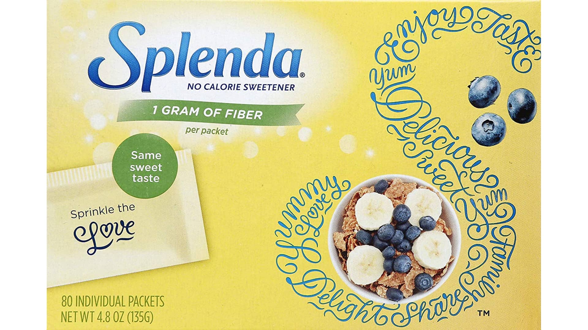 Splenda with Fiber