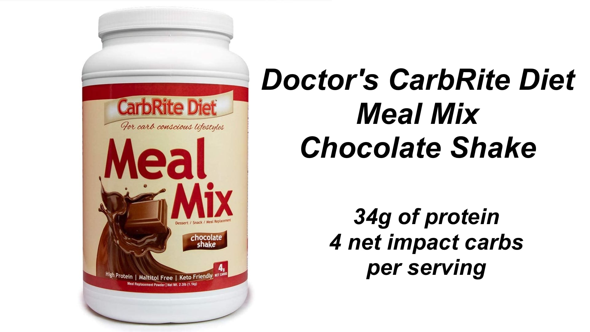 CarbRite Diet Meal Mix