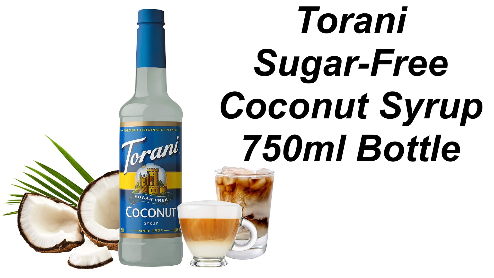 Torani Sugar-Free Coconut Syrup