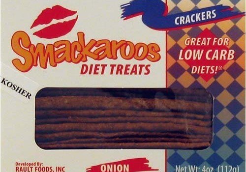 Onion Smackaroos Diet Treats Low Carb Crackers