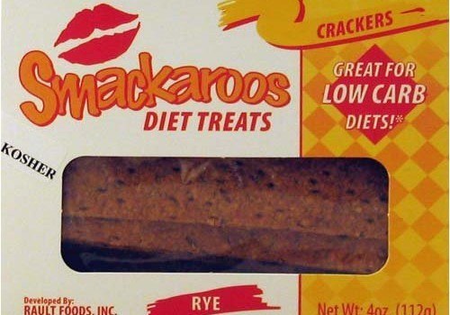 Rye Smackaroos Diet Treats Low Carb Crackers