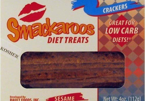 Sesame Smackaroos Diet Treats Low Carb Crackers