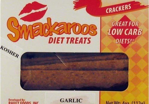 Garlic Smackaroos Diet Treats Low Carb Crackers