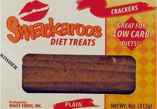 Plain Smackaroos Diet Treats Low Carb Crackers