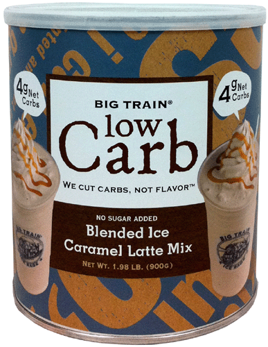 Big Train Low Carb Caramel Latte Tub