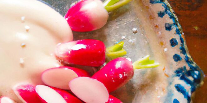 Radishes with Sweet Cream Butter & Sea Salt