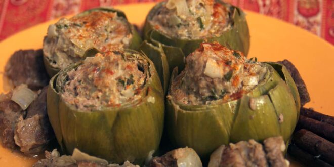 Low-Carb Stuffed Artichoke Recipe