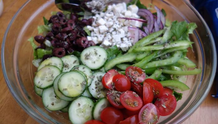 Fransizka Spritzler Greek Salad