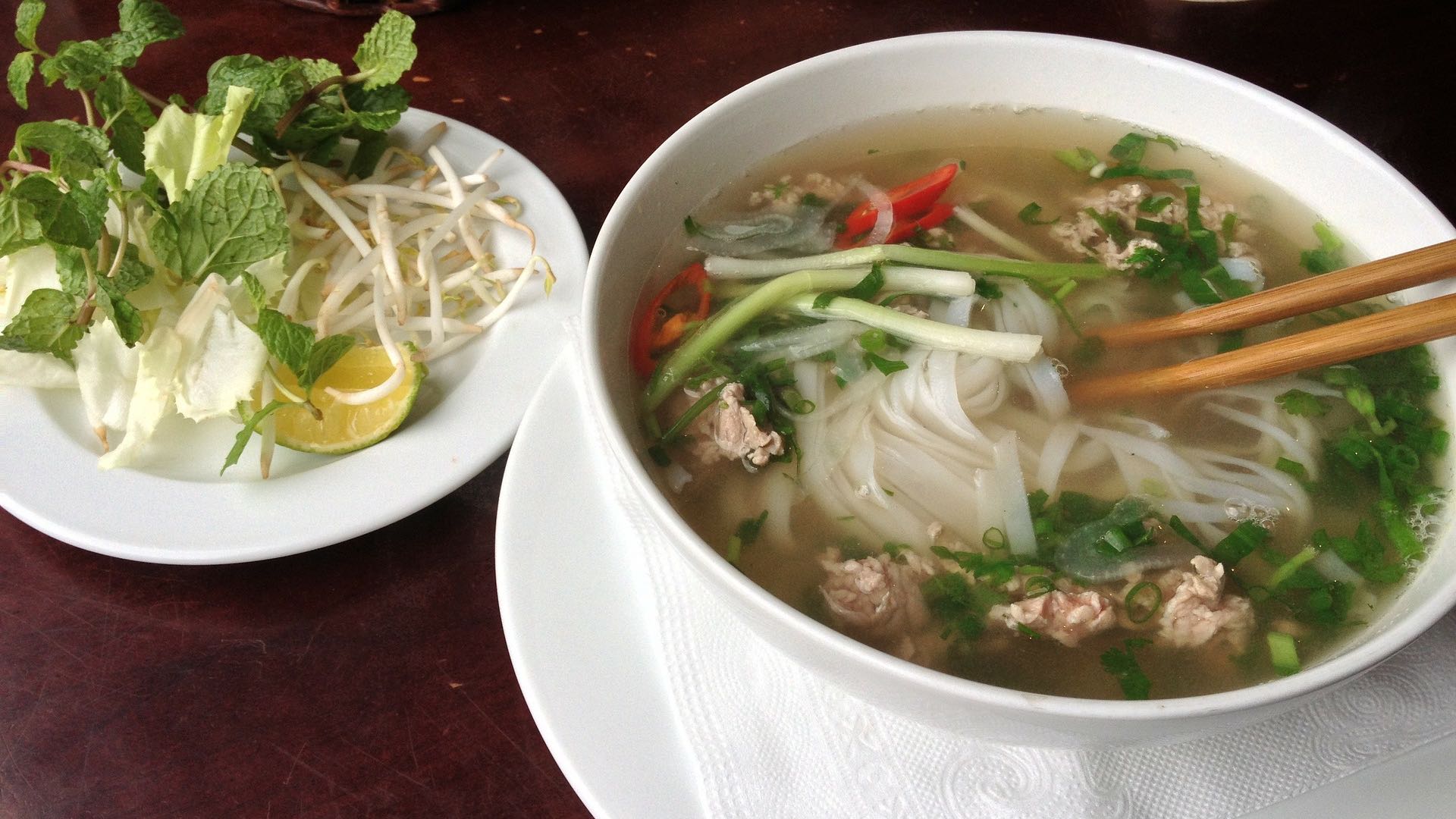 Low-Carb Quick Chicken Faux Pho Recipe