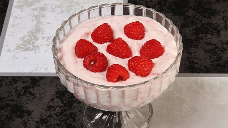 Raspberry Fool Low Carb Dessert Recipe