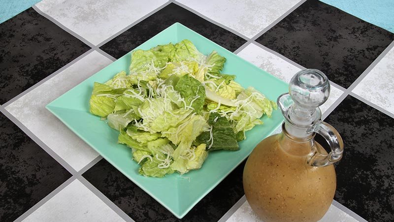 Low-Carb Gluten-Free Simple Caesar Salad Recipe