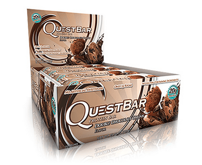 Quest Nutrition Double Chocolate Crunch Bars Box