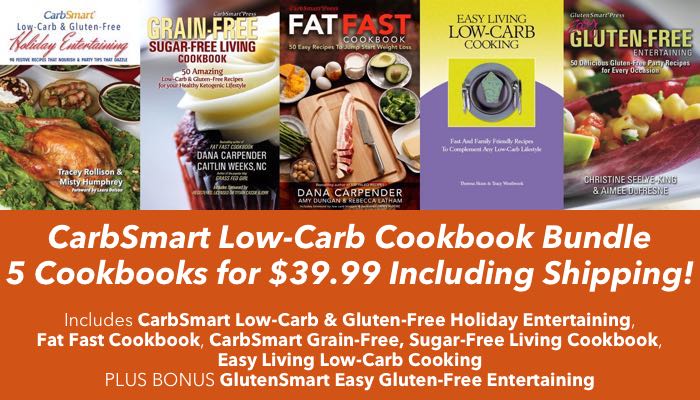 CarbSmart Low-Carb Cookbook Bundle - 5 Book Bundle