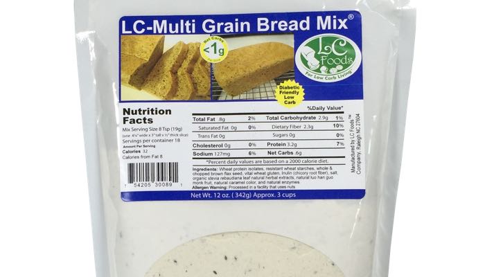 Low Carb Multi Grain Bread Mix by LC Foods