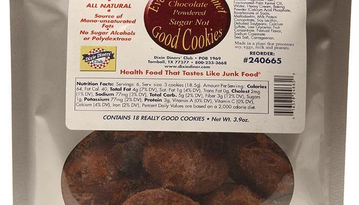 Dixie Carb Counters Chocolate Powdered Sugar Not Good Cookies