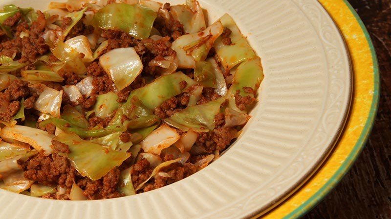 Dana Carpender’s Low-Carb Unstuffed Cabbage Recipe