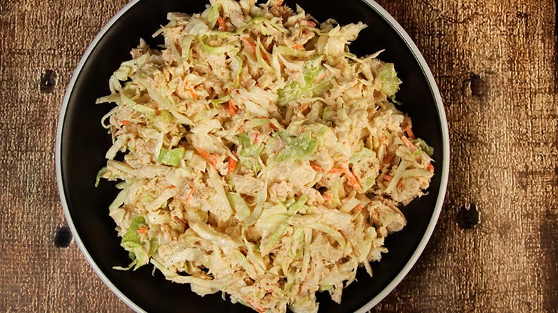 Low-Carb Gluten-Free Tuna Slaw Recipe