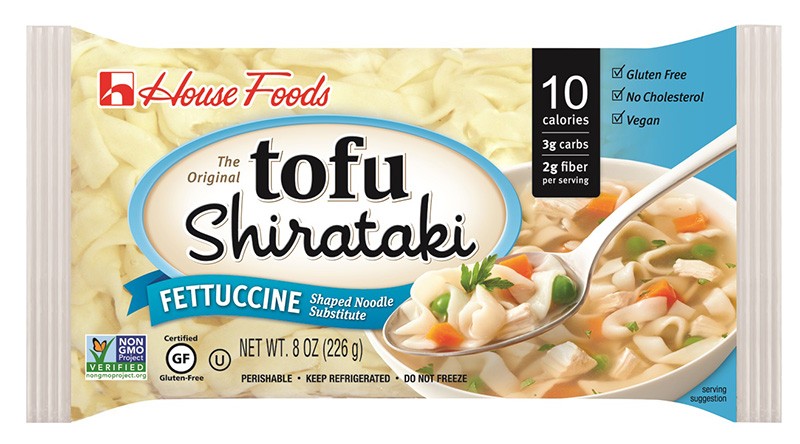 House Foods Tofu Shirataki Fettuccine shape