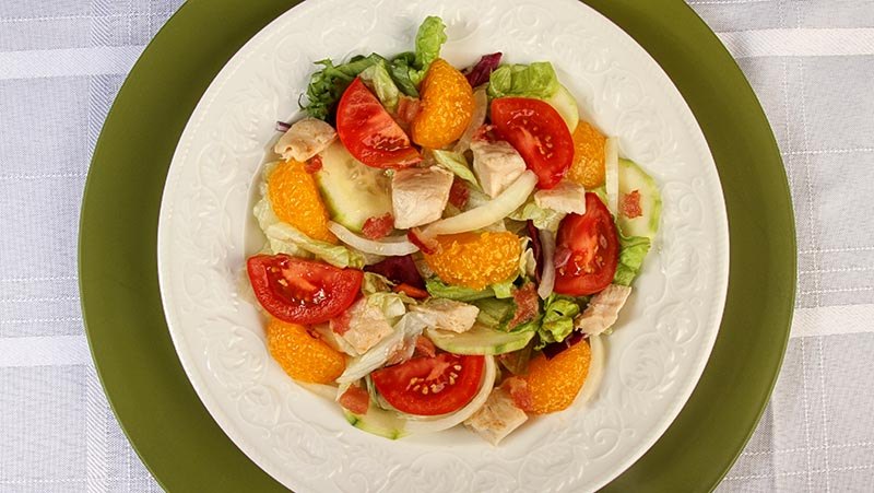 Low-Carb Gluten-Free Citrus Chicken Salad Recipe