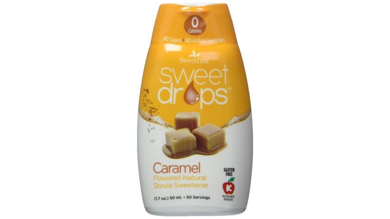 Sweet Leaf Sweet Drops Liquid Caramel Stevia Sweetener