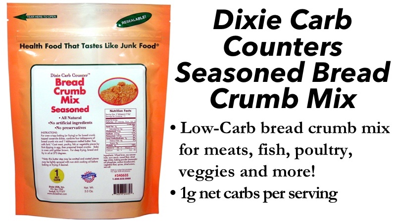 Dixie Carb Counters Seasoned Bread Crumb Mix